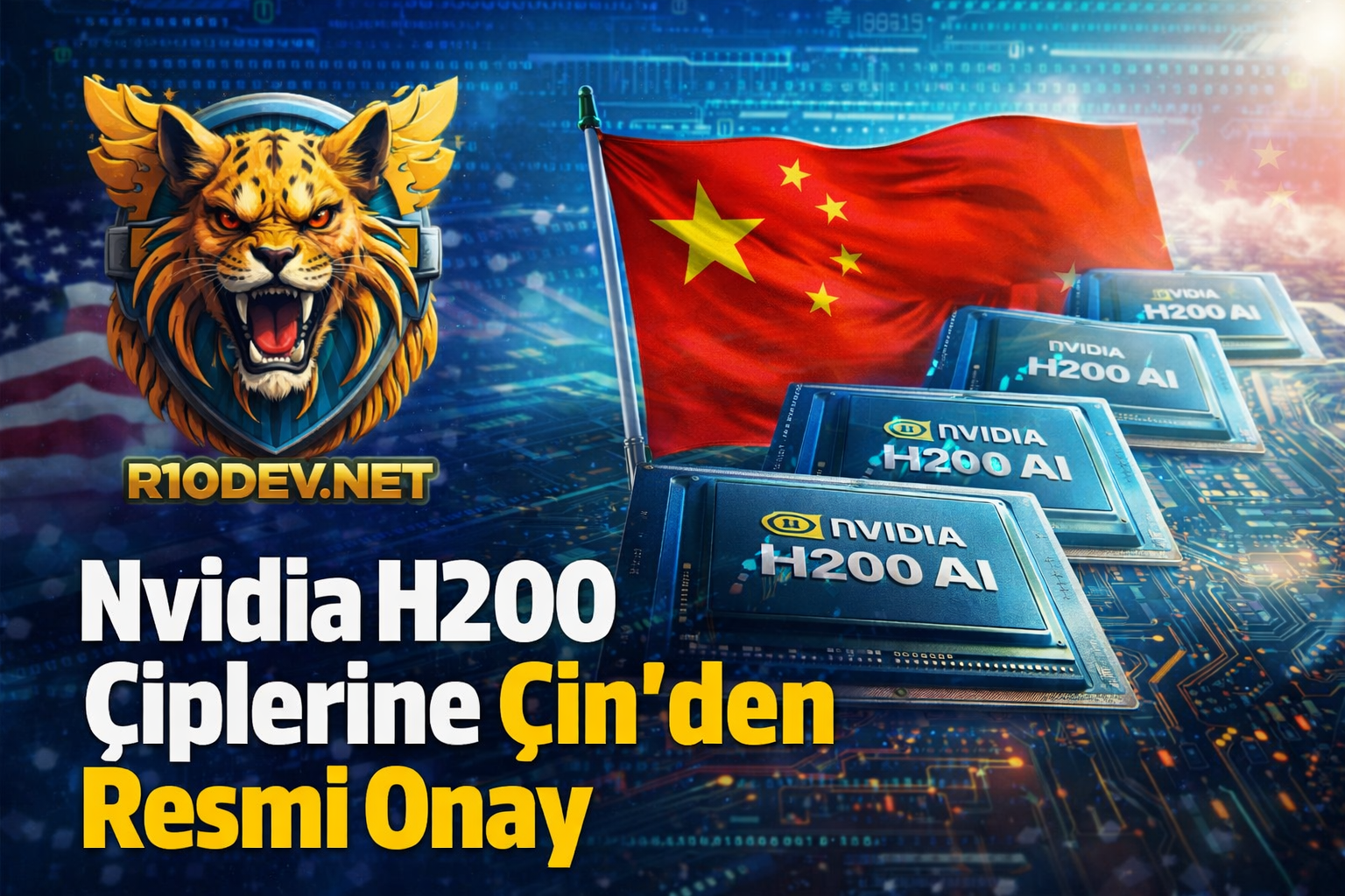 Nvidia’nın H200 Yapay Zeka Çiplerine Çin’den Resmi Onay Geldi